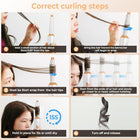 7 in 1 Hair Dryer Brush, Powerful Blow Dryer Brush with Auto- Wrap Curler, Detachable Fast Drying, Volumizing, Curling, Straightening, Ionic Hair Dryer with Diffuser, Hair Styling Tools Storage Case