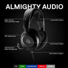 NEW SteelSeries Arctis Nova 1 Multi-System Gaming Headset — Hi-Fi Drivers — 360° Spatial Audio — Comfort Design — Durable — Ultra Lightweight — Noise-Cancelling Mic — PC, PS5/PS4, Switch, Xbox - Black