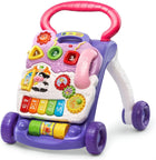 VTech Sit-to-Stand Learning Walker (Frustration Free Packaging - English Version), Purple