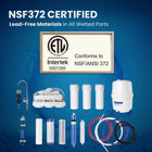 COMFEE Reverse Osmosis System, NSF Certified Under Sink Water Filter, 75GPD