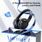 Dytole Wireless Headphones for TV, TV Headphones Wireless for Seniors, Versatile Charging Dock with Transmitter, Instant Audio Sync, 65-Hour Battery Life, Ideal Gift for Parents & Seniors