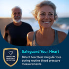 OMRON Iron Upper Arm Blood Pressure Monitor - Clinically Validated Blood Pressure Cuff - Medical Grade with Wide Range 17 Arm Cuff