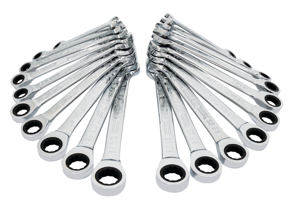 Kobalt 20 -Piece Set Metric and standard (SAE) Ratchet Wrench