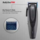 BaBylissPRO LithiumFX+ Cord/Cordless Ergonomic Clipper