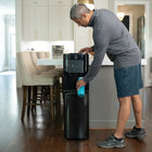 Primo 5-Gallon Bottom Load Black Water cooler