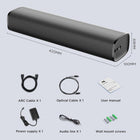 MZEIBO 50W Mini TV Sound Bar, Bluetooth Sound Bar with ARC/Optical/AUX, Compact Surround Sound System, ARC/Optical/AUX Connections, for TV/PC/Projectors
