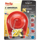 Korky 2X Long Life Premium 3-in Rubber Toilet flapper Universal Compatible