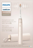 Philips Sonicare DiamondClean Prestige 9900 Rechargeable Electric Toothbrush with SenseIQ, Champagne