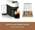 Nespresso Vertuo Pop+ Single Serve Coffee and Espresso Machine by Breville, Coconut White