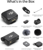 DJI Mic Mini (1 TX + 1 RX), Wireless Lavalier Microphone for iPhone/Camera/Android, Ultralight, Detail-Rich Audio, Noise Cancelling, Automatic Limiting, Vlog, Streaming, 400m Transmission | Ultralight Tx ≈10 G, 11.5 H Tx and 10.5 H Rx, Two-Level Noise Can