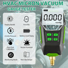 Digital Vacuum Gauge, 0-10000Pa Rechargeable Pressure Tester for HVAC Refrigeration, IP54 Water Dust Resistant, 7/16 inch Interface