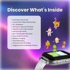 Gabb Watch 3e - Smart Watch for Kids, GPS Tracker, No Social Media or Internet, Watch Phone for Kids Ages 5-12, SOS Button, Parental Controls, Phone Plan Required - Silver