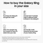 Samsung Galaxy Ring Sizing Kit - 11 Sample Rings