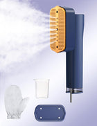 Steamer for Clothes,Sundu Portable 2 In 1Handheld Garment Steamer,15s Fast Heat-up,100ml Tank,Steamer Ironing Gloves,20 Minutes of Continuous Ironing Removes Wrinkle for Home,Office and Travel(Blue)