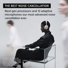 Sony WH-1000XM6 The Best Wireless Noise Canceling Headphones, HD NC Processor QN3, 12 Microphones, Adaptive NC Optimizer, Mastered by Engineers, Studio-Quality, 30-Hour Battery, Midnight Blue