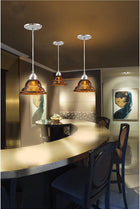 Westinghouse Single Light Pendant Fitter 50 In. Nickel Finish