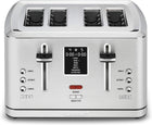 Cuisinart 4-Slice Digital Toaster with MemorySet Feature, 7-Shade Settings and 7 Bread Types, Stainless Steel (CPT-740C)