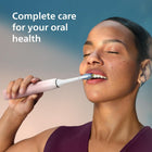 Philips Sonicare DiamondClean 9000 Electric Toothbrush, 1 Brush Head, Pink | 1000% More Plaque Removal¹, Pressure Sensor, 12 Brush Settings, App Connected, 14-Day Battery, Travel Case, HX9911/90