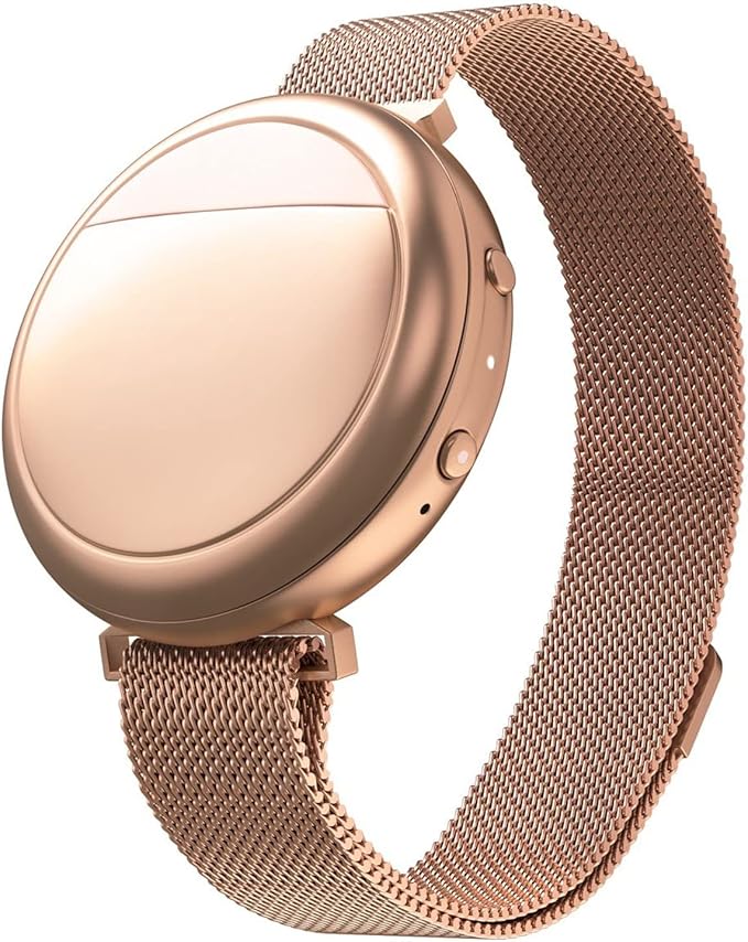 Embr Wave Cooling and Warming Wristband, Clinically Proven, Personalized Thermal Relief, Manage Hot Flashes, Sleep & Stress, Rechargeable, Rose Gold