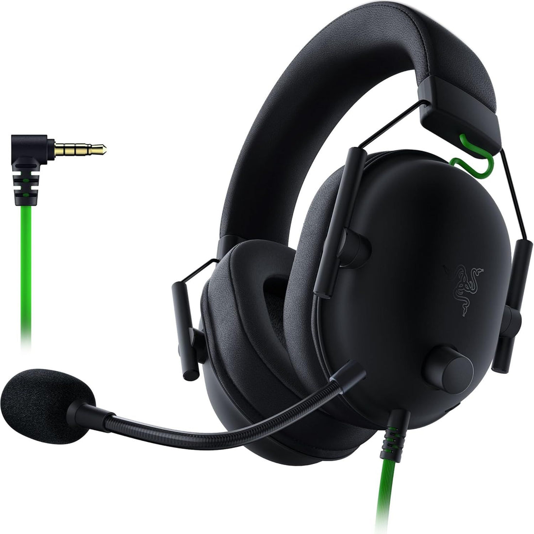 Razer BlackShark V2 X Gaming Headset: 50mm Drivers - Cardioid Mic - Memory Foam Cushion - Lightweight- Comfortable, Noise Isolating Earcups - for PC, PS4, PS5, Switch - 3.5mm Audio Jack - Black