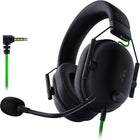 Razer BlackShark V2 X Gaming Headset: 50mm Drivers - Cardioid Mic - Memory Foam Cushion - Lightweight- Comfortable, Noise Isolating Earcups - for PC, PS4, PS5, Switch - 3.5mm Audio Jack - Black