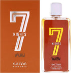 7 Nights - Warm by Sezan for Unisex - 3.3 oz EDP Spray