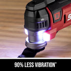 Brushless 20V Oscillating Multitool Kit
