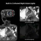 ORDRO M5 Handheld Camera 5K, 3-Axis Stabilisation Video Camcorder, Portable IR Night Vision WiFi Vlogging Camera with 120° Wide Angle, Face Tracking, 64G Card, Remote Control, Bracket