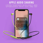 Beats Flex Wireless Earbuds Apple W1 Headphone Chip, Magnetic Earphones, Class 1 Bluetooth, 12 Hours of Listening Time, Built-in Microphone - Yellow