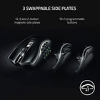 Razer Naga V2 Pro Wireless MMO Gaming Mouse: 19+1 Programmable Buttons w/Swappable Side Plates - HyperScroll Pro Wheel - Focus 30K Optical Sensor - Optical Mouse Switches Gen-3-300 Hr Battery