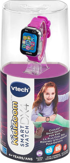 VTech KidiZoom Smartwatch DX4, Purple (Bilingual Version)