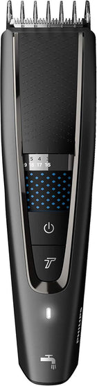 Philips Hair Clipper Series 7000, Washable Hair Clipper with DualCut Technology & 6 accessories, HC7650/14