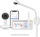 VTech VC2105 1080p FHD WiFi Smart Baby Monitor with 5 720p HD LCD Screen. Over-The-Crib, Remote Access, Intelligence Built-in, Sleep Analysis, Rollover & Face Cover Detection, 18 hrs Recording