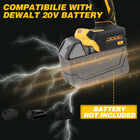 Cordless Drill Compatible with Dewalt 20V Batteries Compact Brushless 1/2” Hammer Drill Driver, 160Nm MAX Torque, 2 Variable Speed 20+3 Position(Tool Only - Battery and Charger Not Included)