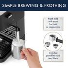 De\'Longhi Stilosa Compact Manual Espresso Machine, Milk Frother | #1 Worldwide Espresso Machine Maker, 15 Bar Pump Pressure, Stainless Steel Boiler, Frother, Compact Design