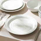 Stone Lain Orbit 12-Piece Dinnerware Set Stoneware, White