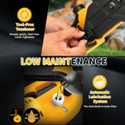 10/12 Inch Cordless Chainsaw for Dewalt 20V Battery, Brushless Electric Chain Saw with Auto Oiler & Security Lock, 8700RPM for Wood Cutting, Tree Trimming, Pruning (Bare Tool, Without Battery)