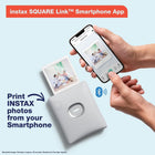 Fujifilm INSTAX Square Link Smartphone Printer - Ash White