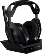 Logitech G Astro A50 Lightspeed Wireless Gaming Headset + Base (Gen 5), PRO-G Graphene, 3-System Switching, USB-C to Xbox, PS5, PC/Mac, Nintendo Switch, Switch 2, Bluetooth - Black