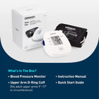 OMRON Iron Upper Arm Blood Pressure Monitor - Clinically Validated Blood Pressure Cuff - Medical Grade with Wide Range 17 Arm Cuff