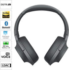 Sony WH-H900N Hear on 2 Wireless Overear Noise Cancelling High Resolution Headphones, 2.4 oz