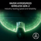 Razer DeathAdder V4 Pro Wireless Gaming Mouse: 57g Lightweight - HyperSpeed Wireless Gen-2 - Optical Scroll Wheel - Optical Switches Gen-4 - Focus Pro 45K Sensor Gen-2 - Up to 150 Hr Battery - White