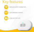 Airthings 2960 View Plus - Radon & Air Quality Monitor (PM, CO2, VOC, Humidity, Temp, Pressure)