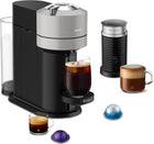 Nespresso Vertuo Next Coffee and Espresso Machine by Breville with Aeroccino Milk Frother - Light Grey