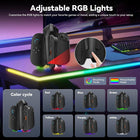 CloudValley Controller Charging Dock for Nintendo Switch 2 (2025) | 4-in-1 Joycon Charging Dock, Fast Magnetic Controller Charger | with 7 RGB Light Modes, LED Indicator & USB Type-C Charger Cable