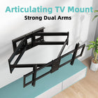 HCMOUNTING Heavy Duty TV Wall Mount for 42-95\ TVs, 4X Load Tested Holds 179lbs, 40.9\ Smooth Gliding Extension Arms, Full Motion Swivel & Tilt, VESA 800x400, Fits 16-18\ Studs