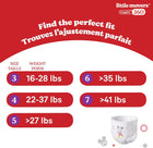 Huggies Size 4 Baby Diapers, Little Movers HuggFit 360° Baby Diapers with 360° Waistband, Size 4 (22-37 lbs), 144 Count, Packaging May Vary