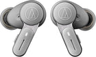 Audio-Technica ATH-TWX7GY True Wireless Earphones, with Active Noise Cancelling, Hear-Through Function, Multipoint Pairing, and EQ + Soundscapes via Companion App, Gray