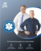 BOB AND BRAD Q2 Plus Mini Massage Gun with Heat, Pocket-Sized Heated Muscle Massager Gun, Portable Percussion Muscle Massager Gun, Ultra Small & Quiet Muscle Massage Gun