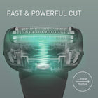 Panasonic ESLT2B Waterproof 3-Blade Electric Shaver for Men with Ultra-Fast Linear Motor, Black